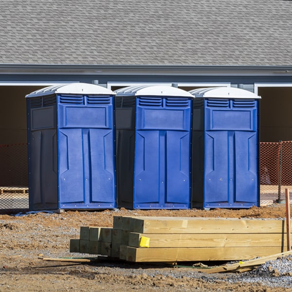 are there any additional fees associated with portable restroom delivery and pickup in Piedmont